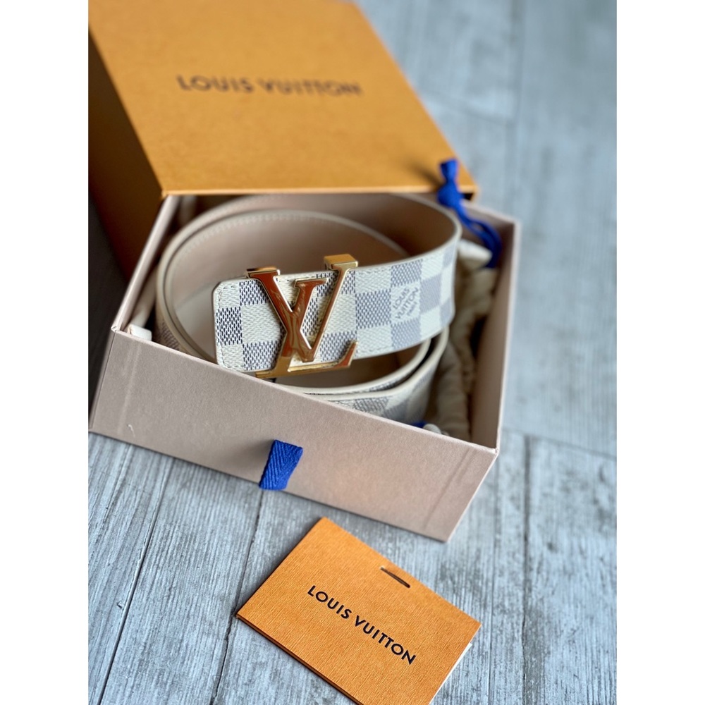LOUIS VUITTON ✨ LV INITIALES 30MM REVERSIBLE BELT!